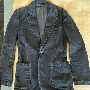 A.P.C. denim blazer men's